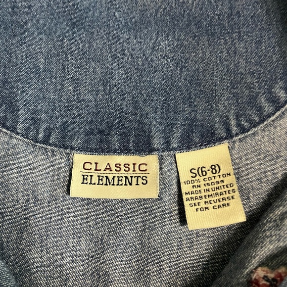 Vintage Jean Dress - Picture 4 of 4